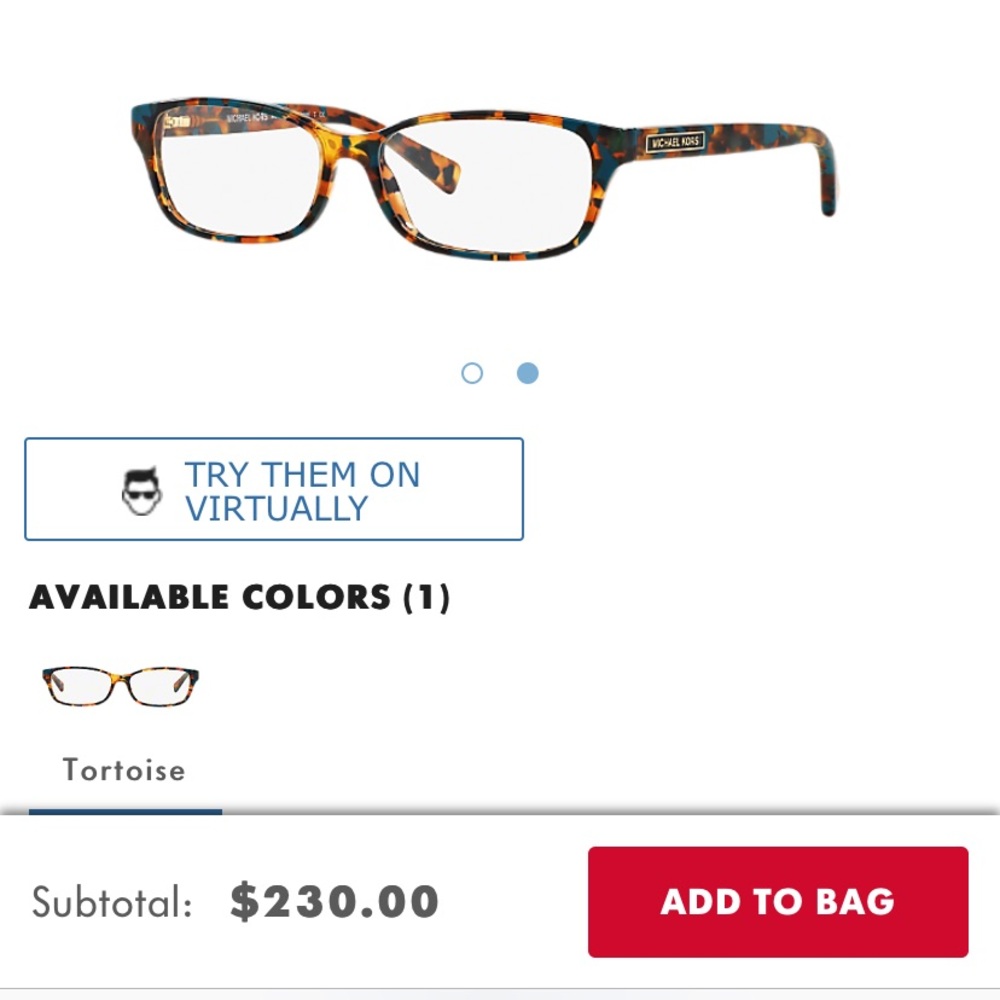 Michael Kors eye glasses